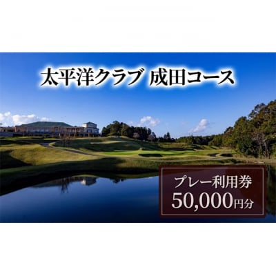 ゴルフ券 千葉 【太平洋クラブ成田コース】プレー利用券50,000円分[54020668]