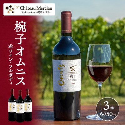 ワイン 椀子オムニス 3本 セット 750ml シャトー・メルシャン 赤[54040439]