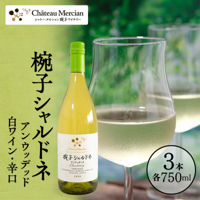ワイン 椀子シャルドネ アンウッデッド 750ml 3本 [54041142]