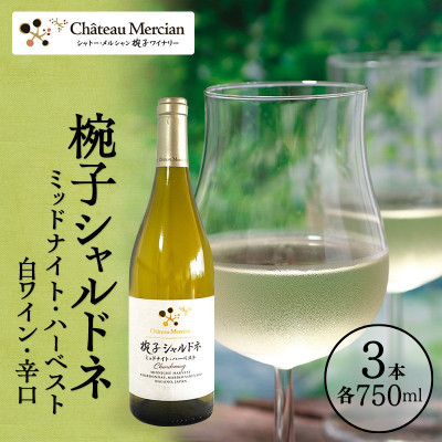 椀子シャルドネ ミッドナイト・ハーベスト 750ml 3本 椀子限定品 [54041149]