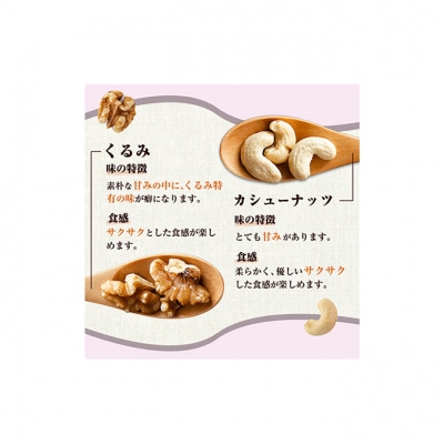 ミックスナッツ 4種 無塩 無添加 40g×25袋[54041108]