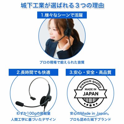 片耳軽量ヘッドセット SOUND WARRIOR SW-H1[54040187]