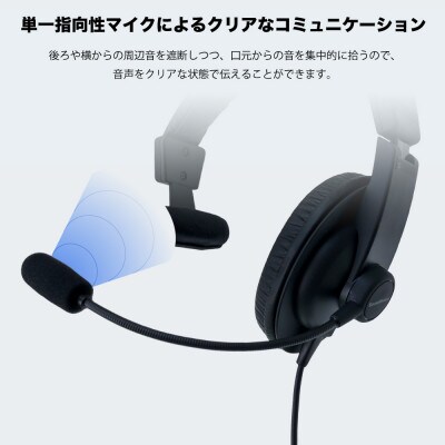 密閉型片耳ヘッドセット SOUND WARRIOR SW-TR1[54040189]
