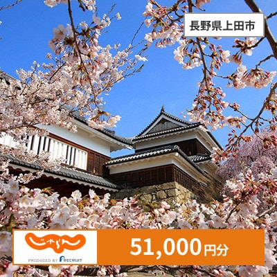 【じゃらんふるさと納税クーポン】 長野県上田市でつかえる51,000円 クーポン