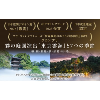 お食事券 ホテル椿山荘東京 ランチ 1名様分 [55000039]