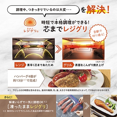 象印 オーブンレンジ EVERINO エブリノ ESGY26-WA ホワイト