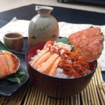 セコガニ甲羅盛り　5個セット