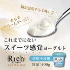 【砂糖不使用】 共進牧場 リッチザヨーグルト 400g×6個
