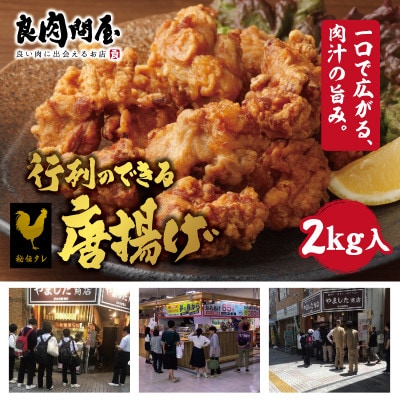 行列のできる唐揚げ(半製品)