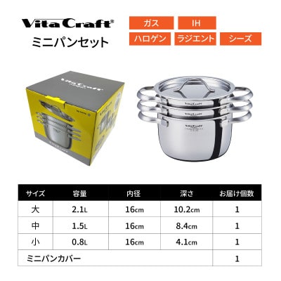 ビタクラフト ミニパンセット