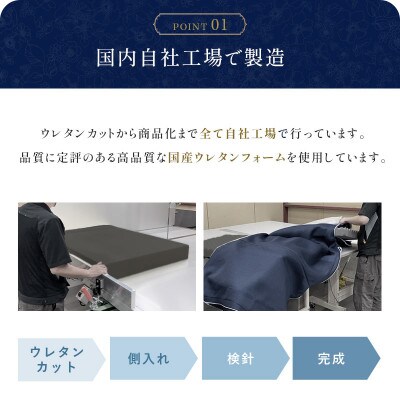 心寝 体圧分散マットレス レギュラー シングル