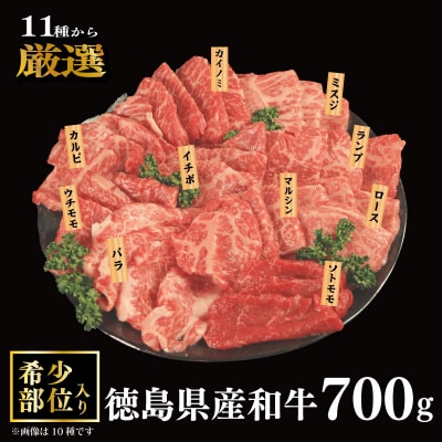 焼肉 セット 牛肉 おまかせ 7種 国産和牛 ロース バラ 外もも 内もも 