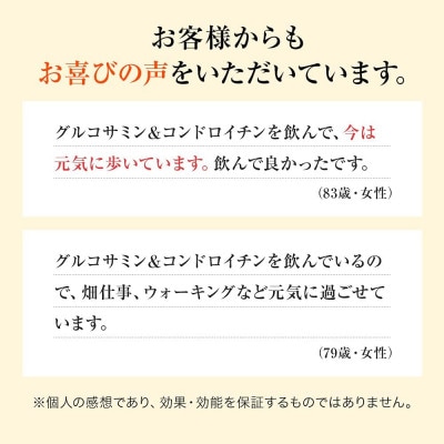 グルコサミン&コンドロイチン(28313)
