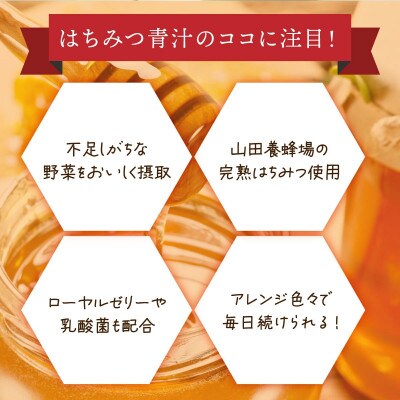 山田養蜂場はちみつ青汁1箱30包入り×2箱(64312)