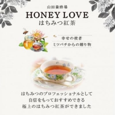 【毎月定期便】HONEY LOVE はちみつ紅茶 25包×2箱(40280)全12回