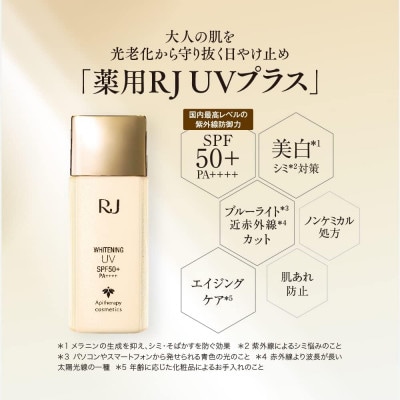 【毎月定期便】薬用RJ UVプラス《日やけ止め美白美容液》(7700)全6回