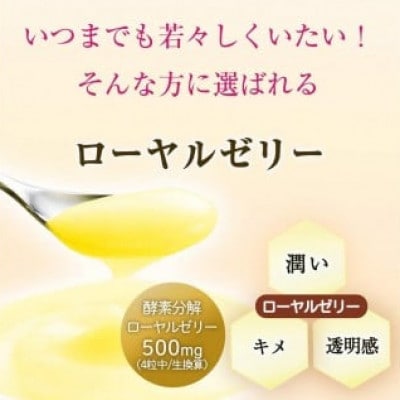 【毎月定期便】RJ ローヤルゼリー モイストビューティー(37777)全12回