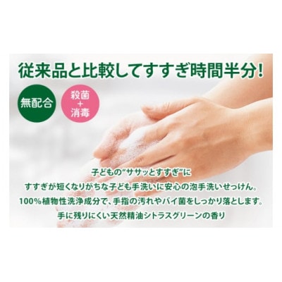 シャボネット ササッとすすぎ泡手洗いせっけん 本体大型2本と詰替3個セット　CL22