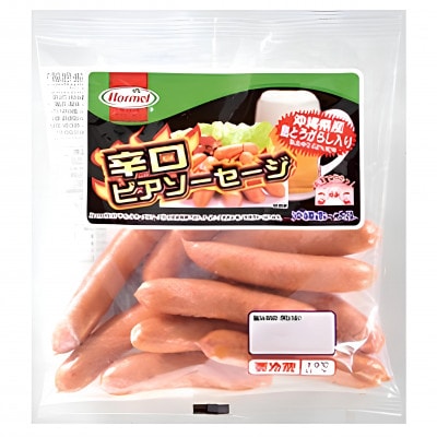 沖縄ホーメル 辛口ビアソーセージ 計3240g(162g×20P)