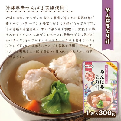【沖縄ホーメルお試しセット】やんばるとり汁(300g×2個)
