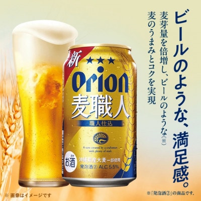【毎月定期便】オリオン麦職人 1ケース(350ml×24本)オリオンビール全6回