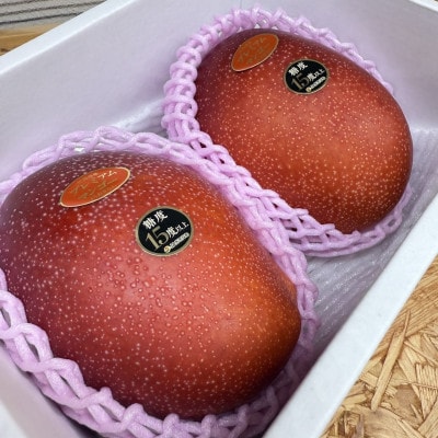 【2026年6月から順次発送・数量限定】糖度15度以上を選別した「プレミアムマンゴー」2玉