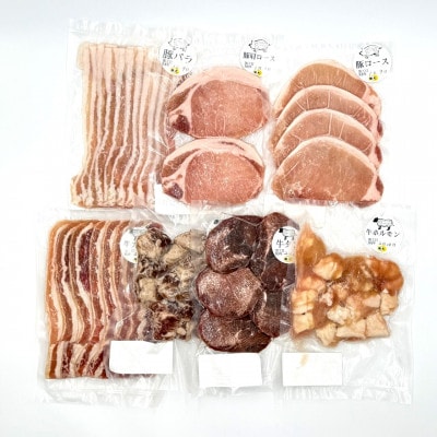 豚肉&牛肉 7種食べ比べまんぷくセット 合計1.75kg