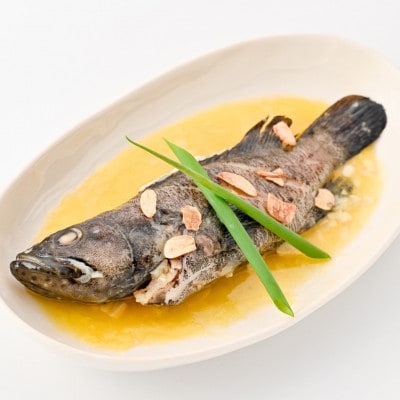 陸上養殖 琉球ミーバイのバター焼き煮 1匹