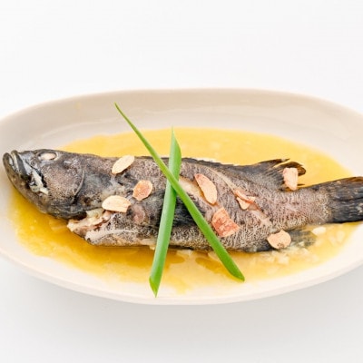 陸上養殖 琉球ミーバイのバター焼き煮 1匹