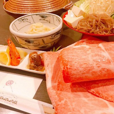 みそしゃぶセット A5 オリーブ牛 特選ロース約360g 角煮2個 讃岐うどん2～3人前 丸亀市