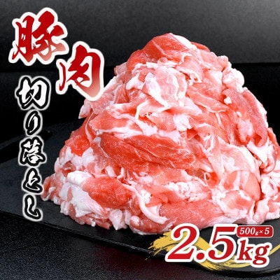 国産豚肉 切り落とし 約2.5kg (500g×5パック) 香川県丸亀市
