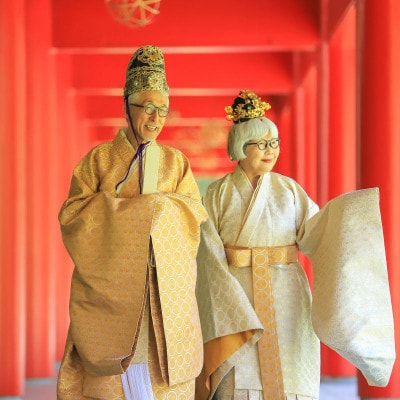 わくや金色天平婚 体験 2名様 / 宮城県涌谷町 撮影【fushigi001】
