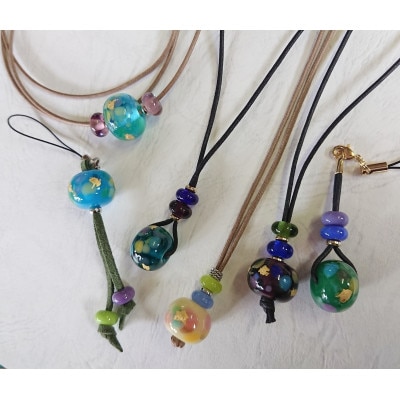 日本で初めて金の取れた町・涌谷で体験!金彩とんぼ玉作り体験【bossnonko003】