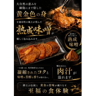 黄金牛たん味噌味(涌谷産味噌使用) 250g×4