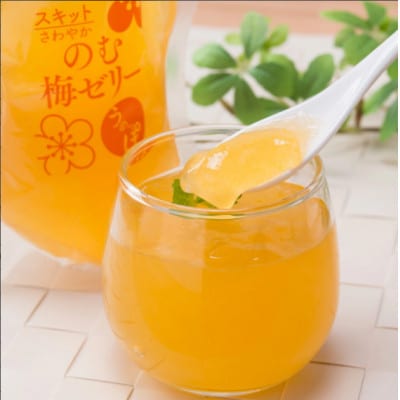 うめっぽの完熟梅ゼリー9本セット　福井県おおい町産梅使用