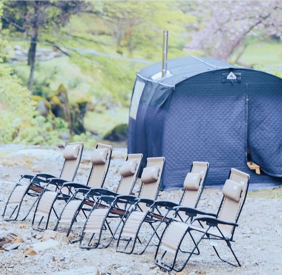 【さとふる限定】福井県おおい町 貸切サウナ ご利用券6名様用 平日限定 プライベートなアウトドア