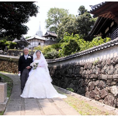 幸せの聖地長崎県平戸市にて金婚式　記念撮影ペアプラン　1回分