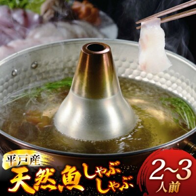 平戸産天然魚しゃぶしゃぶセット～安心の地元野菜付～