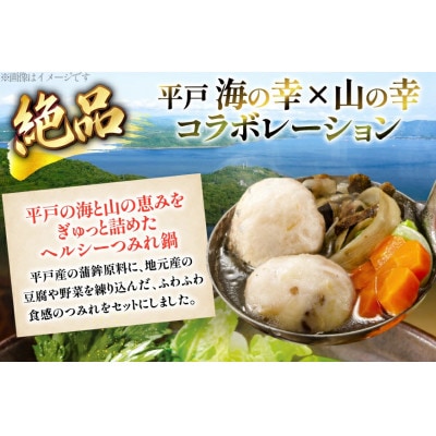 フワフワつみれ鍋セット～安心の地元野菜付～