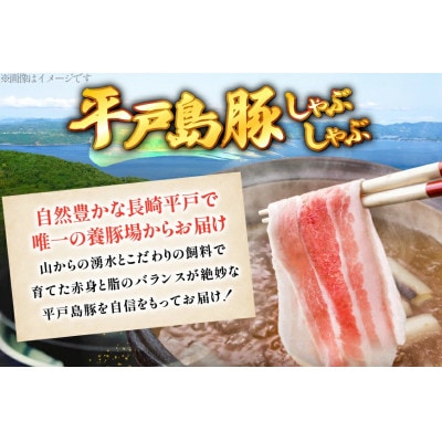 平戸島豚のしゃぶしゃぶセット～安心の地元野菜付～