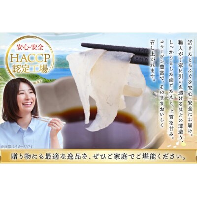 活〆 おうごんとらふぐ 刺身セット 4人前 [松永水産]