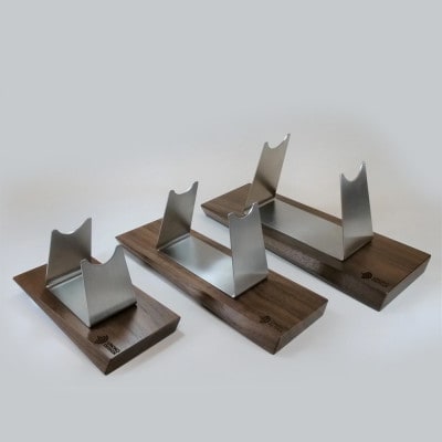 ルアースタンド　SUS-Sサイズ【ブラックウォールナット】～UROKO　DESIGN～