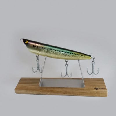 ルアースタンド　SUS-Mサイズ【ブラックウォールナット】～UROKO　DESIGN～