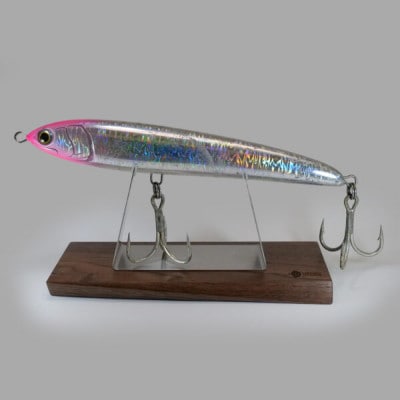 ルアースタンド　SUS-Lサイズ【ブラックウォールナット】～UROKO　DESIGN～