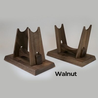 ルアースタンド　WOOD2個セット【ブラックウォールナット】～UROKO　DESIGN～