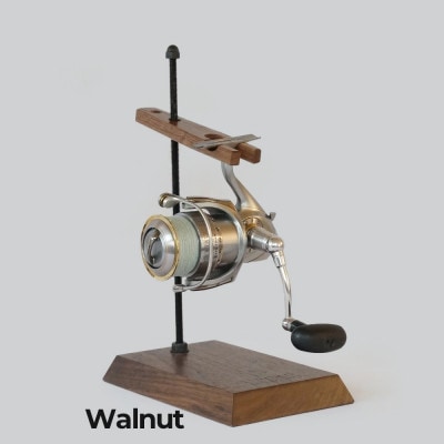リールスタンド 1台用【ブラックウォールナット】～UROKO　DESIGN～