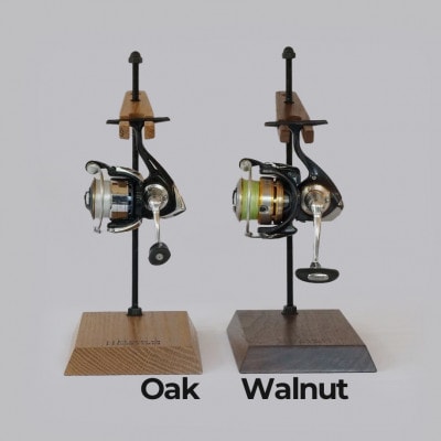 リールスタンド 1台用【ブラックウォールナット】～UROKO　DESIGN～