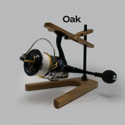 リールスタンド TYPE-2【WOODベースタイプ】【ブラックウォールナット】