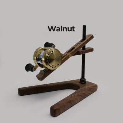 リールスタンド TYPE-2【WOODベースタイプ】【ホワイトオーク】