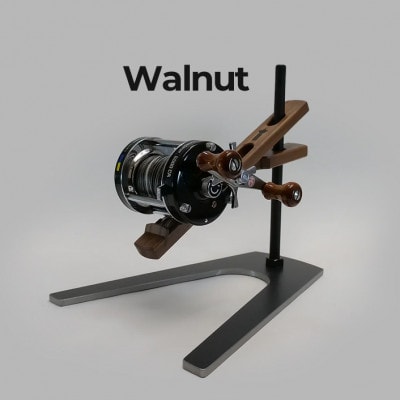 リールスタンド　TYPE-2【アイアンベースタイプ】【ホワイトオーク】